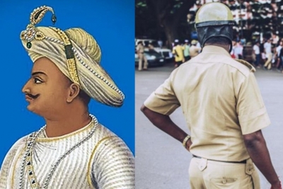 Tipu Sultan's Statue Garlanded with Slippers; Karnataka Town Tense