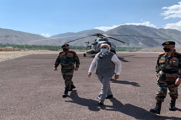 PM Visits Forward Location in Ladakh amid Tension with China 