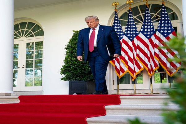 Trump Leaves White House, Says 'It's Been a Great Honor'