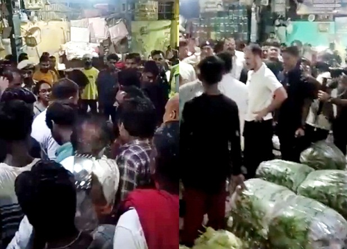 Rahul Visits Azadpur Mandi in Delhi amid Soaring Prices of Vegetables
