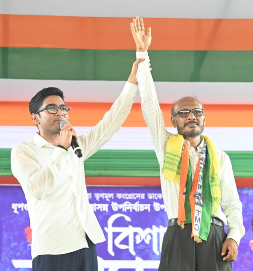 TMC Wins Dhupguri Assembly Seat by 4,500 Votes