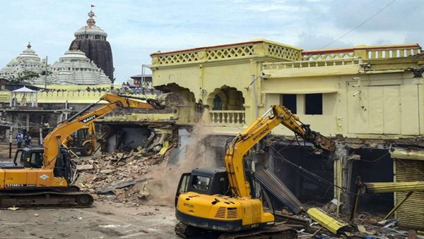 'No valid permission given for Jagannath temple heritage corridor project'