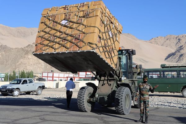 Indian Army Stocks up for Long Haul in Eastern Ladakh