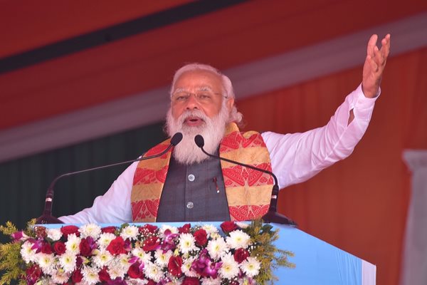 Modi Urges Voters in Bengal, Assam to Cast Votes in Record Numbers