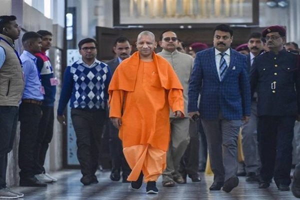 Yogi Discusses UP Political Situation with Amit Shah, Apna Dal Chief