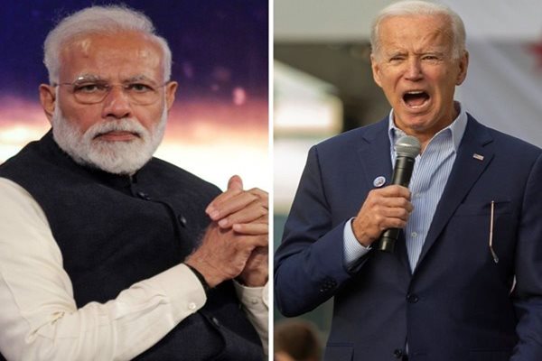 Biden Tells Modi Will Work to Strengthen India Ties Alongside Harris