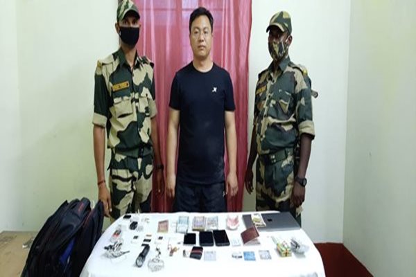 Suspected Chinese Spy Held While Illegally Entering India from Bangladesh