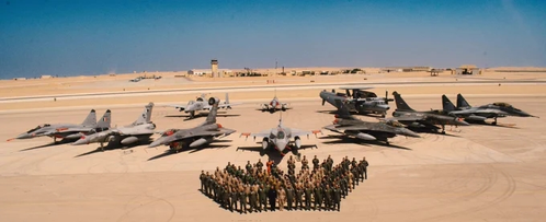 IAF's Air-to-air Refuelling of Egypt's MIG & Rafale During Exercise