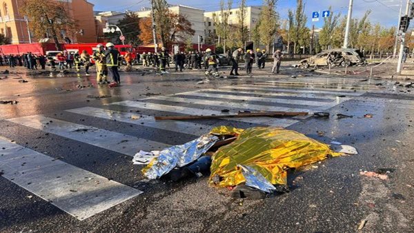 Multiple explosions reported in Kiev