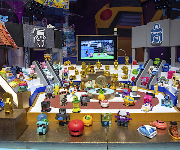 toys on display at Toy Fair New York on Saturday, Feb. 22