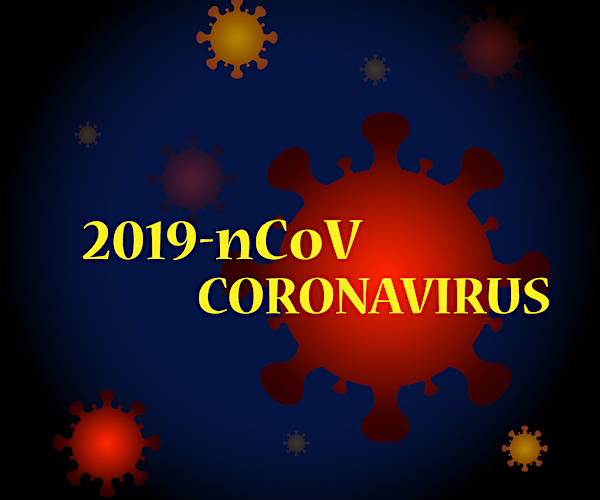 a graphic showing the 2019-covid coronavirus