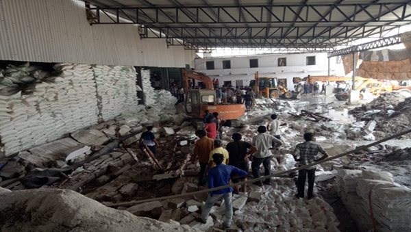 12 dead in salt factory wall collapse in Gujarat's Morbi