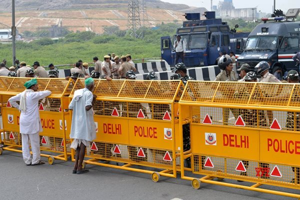 Farmers' Shutdown on Friday, Delhi Police on Alert at Border