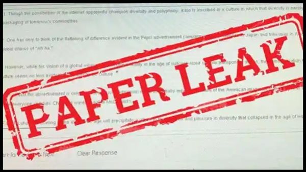 UP class 12 English paper cancelled after leak