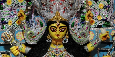 Elaborate Security Arrangements in Kolkata for Durga Idol Immersion