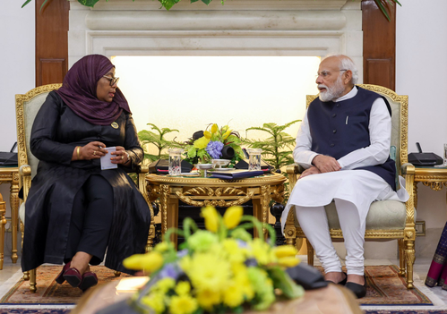 Modi Holds Bilateral Talks with Tanzanian President, Discusses Areas of Mutual Interest