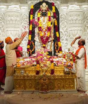 Ram Idol Replica to Be Enshrined in Netherlands Temple