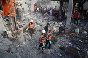 Dozens Reported Killed at Jabalia Refugee Camp Blast in Gaza