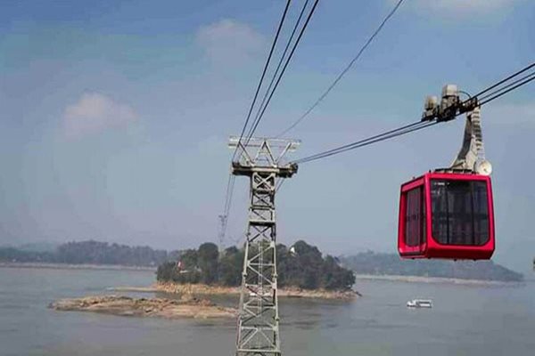 India's Longest River Ropeway Service Launched in Guwahati