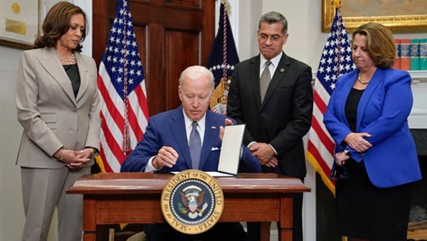 Biden signs executive order on abortion rights challenging state laws