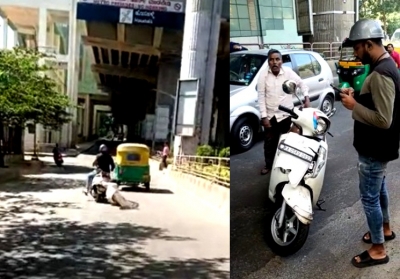 'If Not for Public I Would've Been Killed', Says Man Dragged by 2-wheeler Rider in B'luru
